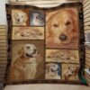 Cutiest Golden Quilt Blanket Ver 3  Quilt